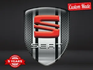 Seat Décalcos Portière Auto Durable Max Pro Stylé Moderne